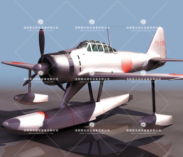 福安3D模型飞机_